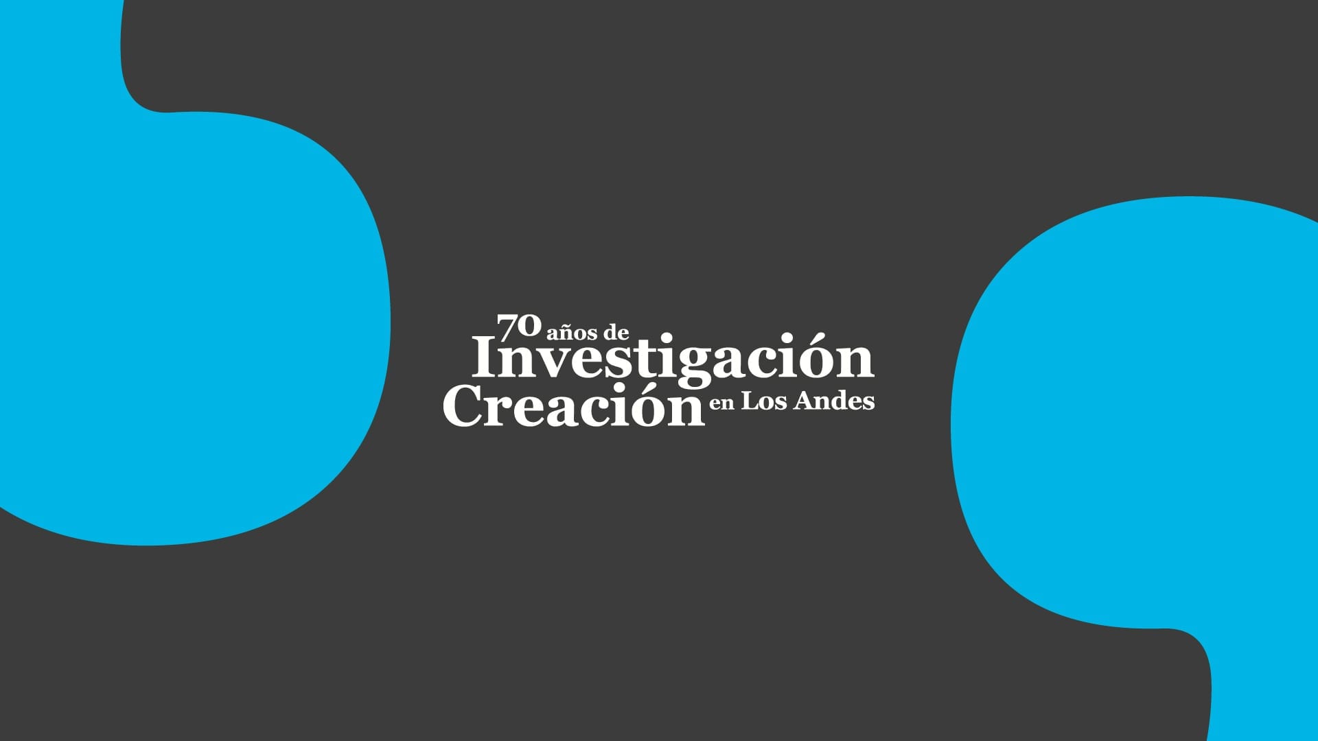 Los Andes celebra 70 años de investigación y creación