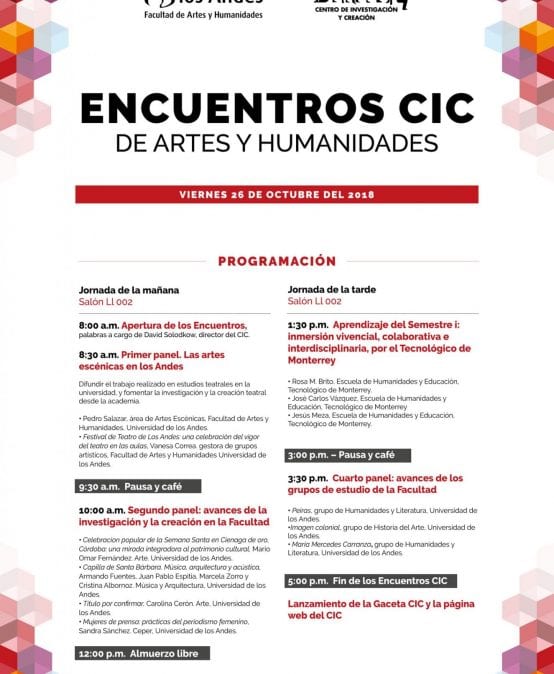 Encuentros CIC de Artes y Humanidades