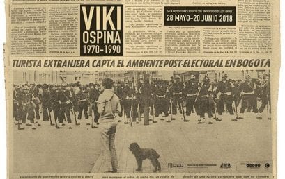 Viki Ospina, de blanco ante la vida