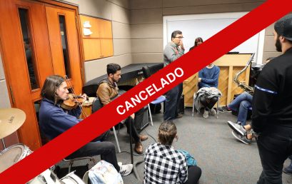 Cancelado: concierto Ensamble de jazz, a cargo de Adrián Herrera