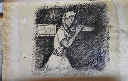 Viernes de Modelo con personajes de la Semana Santa de Ciénaga de Oro