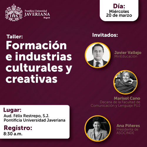 Taller Formación e Industrias Creativas