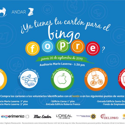 Bingo Fopre Universidad de los Andes