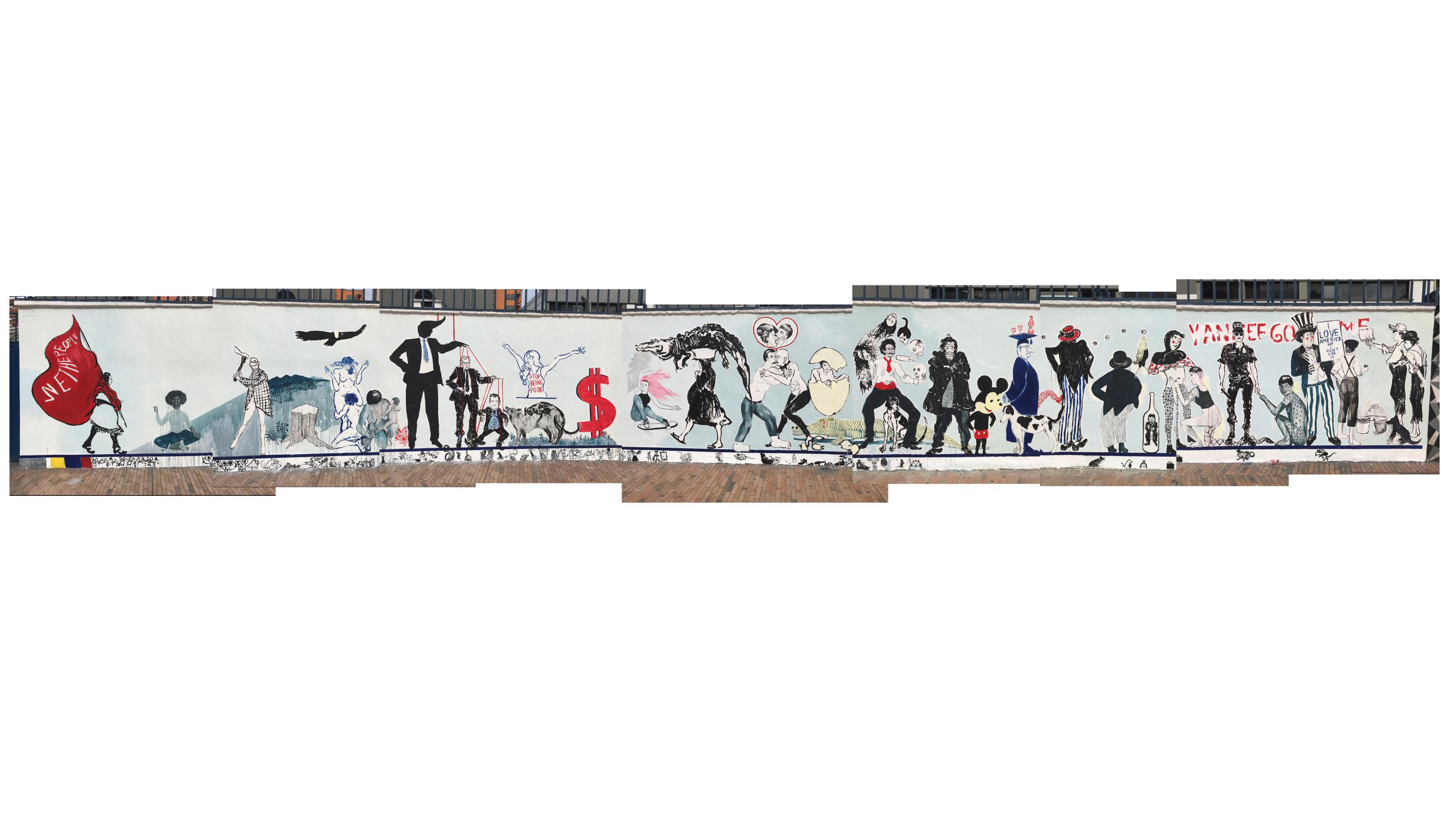 Sobre la obra de Powerpaola y Lucas Ospina en el Salón Nacional de Artistas