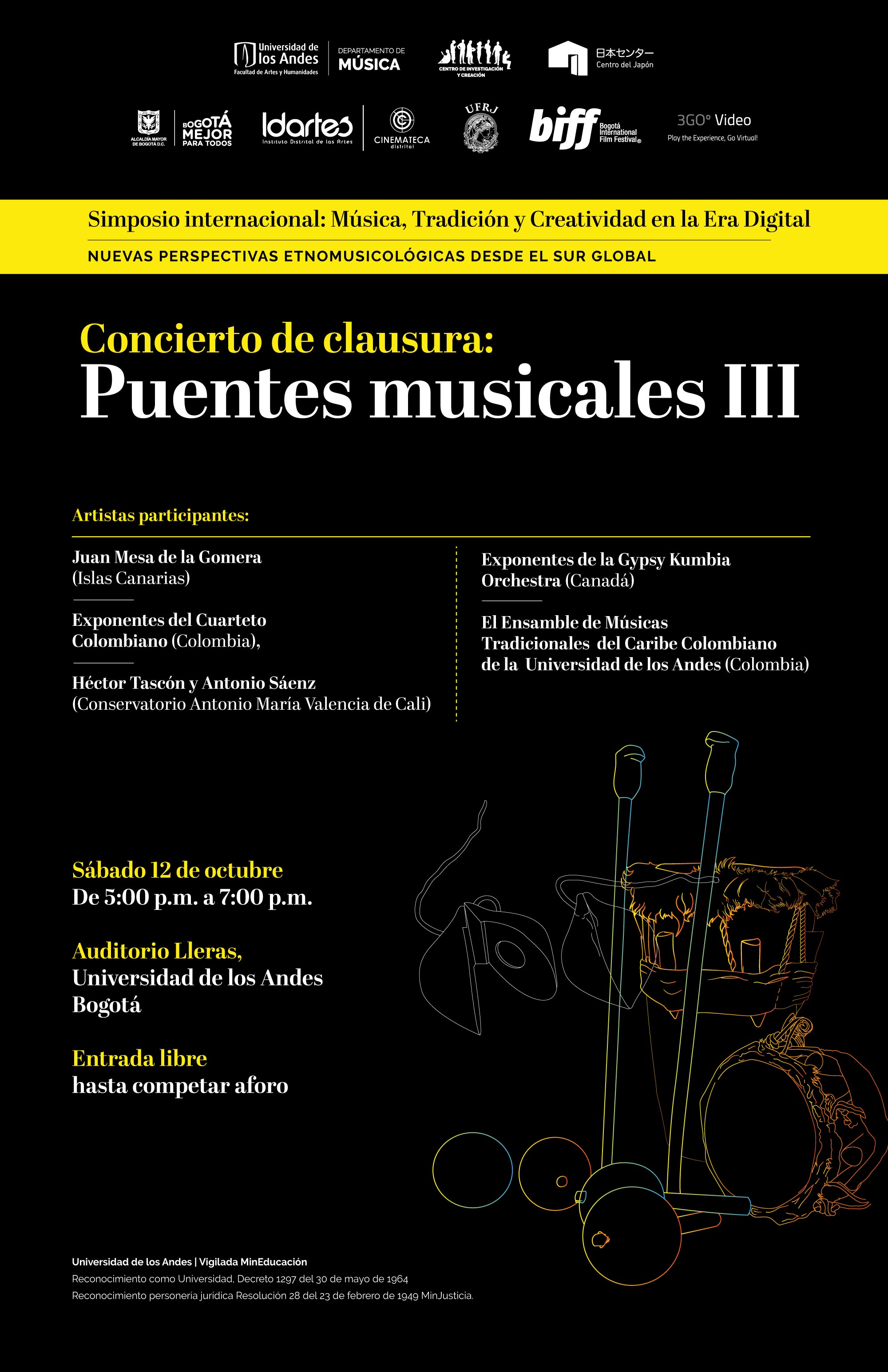 Concierto de clausura – Puentes musicales III