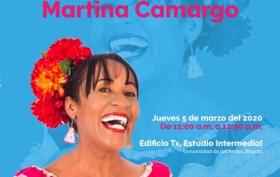 Taller de canto, danza y percusión con Martina Camargo