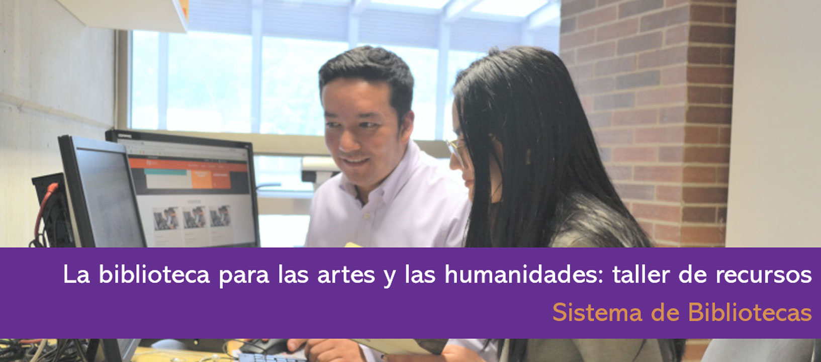 La biblioteca para las artes y las humanidades: taller de recursos