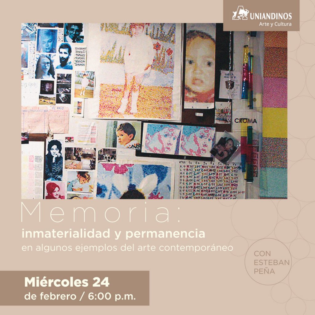 Inmaterialidad Memoria: inmaterialidad y permanencia en algunos ejemplos del arte ...