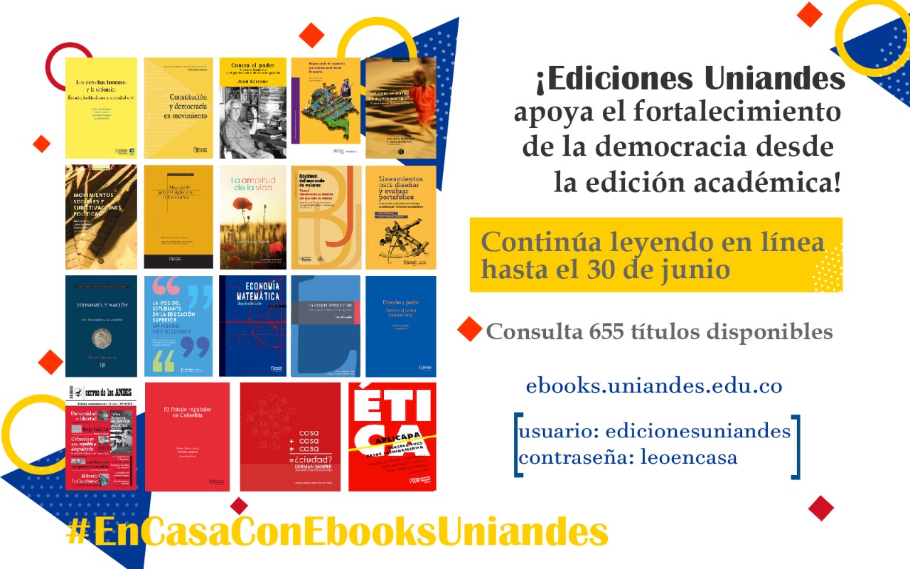En casa con Ebooks Uniandes