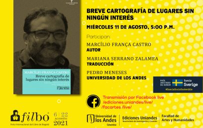 Presentación del libro: Breve cartografía de lugares sin ningún interés