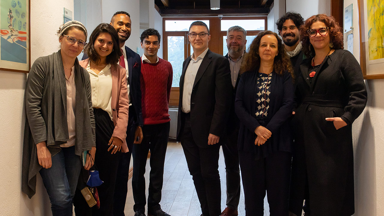 Visita de directivos de la Open Society University Network – OSUN a Facartes Uniandes