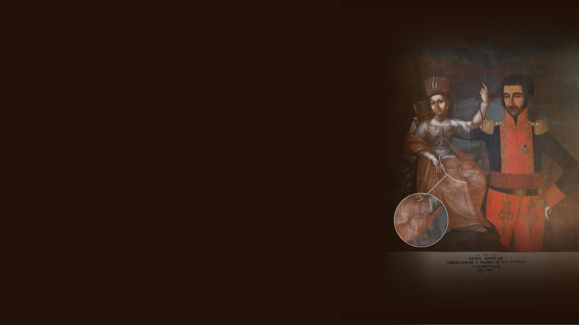 Más allá de lo visible: la pintura de Bolivar Libertador revela sus secretos
