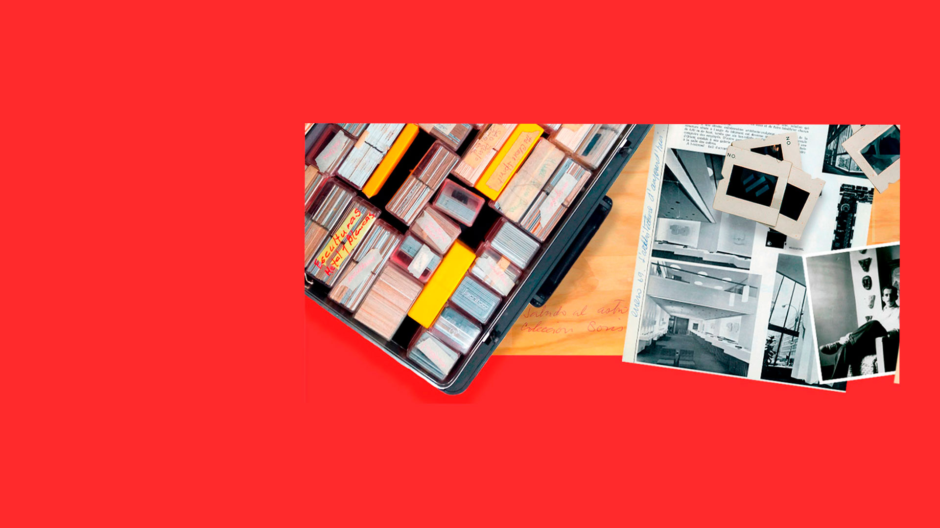 Exposición El archivo Ramírez Villamizar. La vida entre cajas y papeles