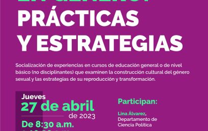 Segundo Coloquio La docencia en género: prácticas y estrategias