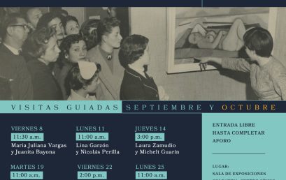 Visitas guiadas en Marta Traba 4 veces, 25 y 28 de septiembre de 2023