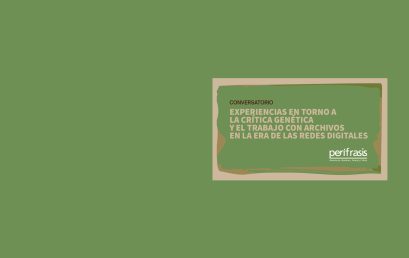 Conversatorio Perífrasis con Carolina Repetto y Diego Vigna